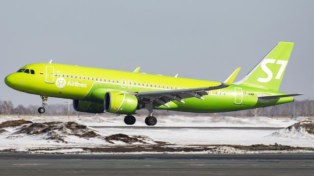 VP-BWM:Airbus A320:S7 Airlines